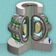 The small, modular fusion plant recently proposed by a team of MIT graduate students. Image: MIT ARC team